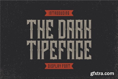 CreativeMarket Darkrise Typeface 2984450