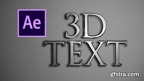 3d text creator after effects