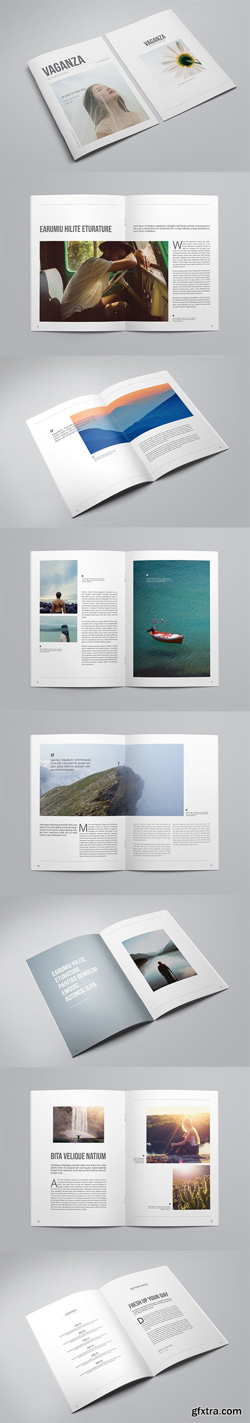 Minimal Magazine Template