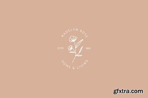 Romantic Feminine Premade Logos