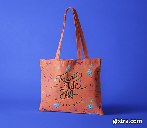 Psd Tote Bag Fabric Mockup Vol 3