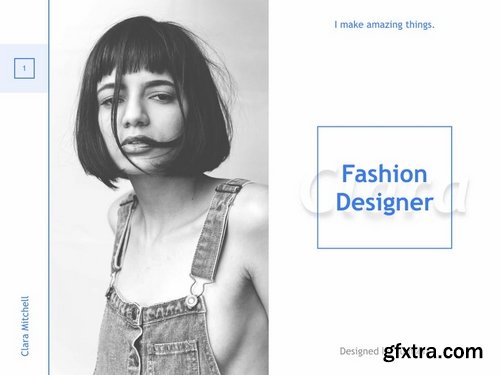 Fashion Designer PowerPoint and Keynote Templates