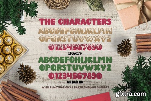 CreativeMarket Jolly Christmas Font 2973471