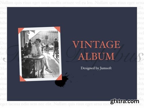 Vintage Album PowerPoint and Keynote Templates