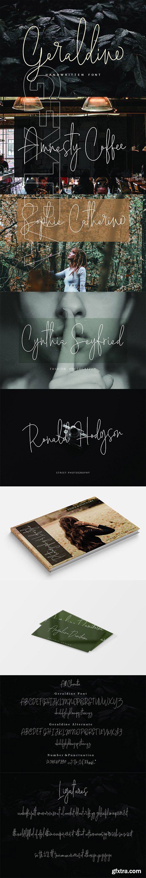 CreativeMarket - Geraldine Handwritten Font 2891875