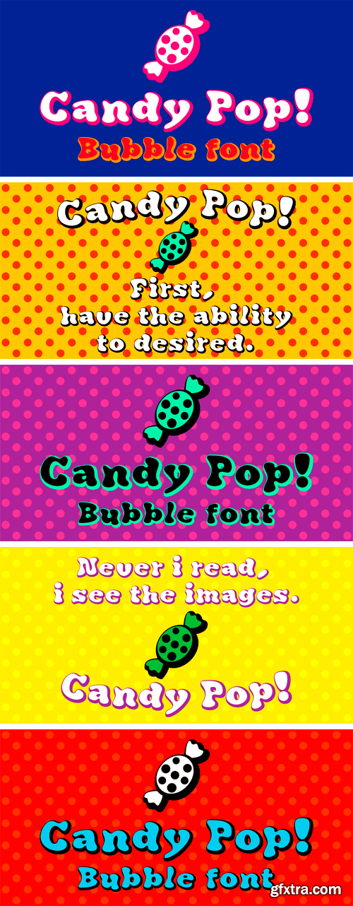 Candy Pop Font Family