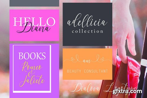 CreativeMarket Dialova - Beautiful Calligraphy 2978033