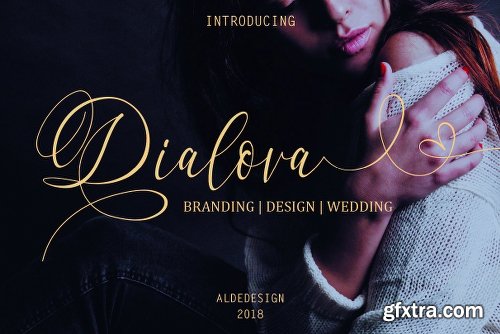 CreativeMarket Dialova - Beautiful Calligraphy 2978033