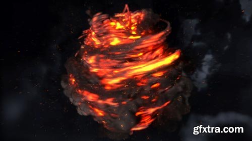 Videohive - Magic Fire Reveal - 22065696