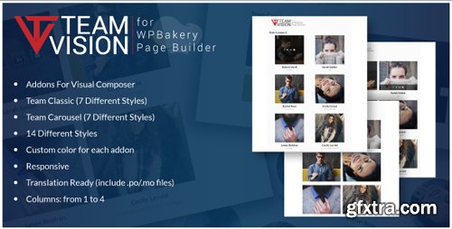 CodeCanyon - Teamvision v1.0 - Team Addons for WPBakery Page Builder for WordPress (formerly Visual Composer) - 22599973