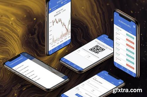 Crypto Wallet Mobile App Ui - H