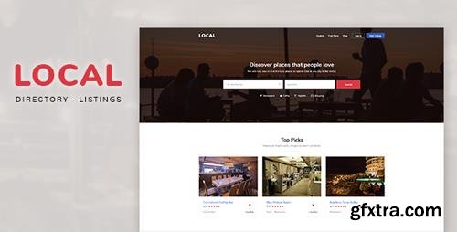 ThemeForest - Local v1.0 - Directory Listings Template - 19659547