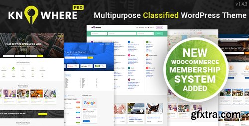 ThemeForest - Knowhere Pro v1.4.3 - Multipurpose Classified Directory WordPress Theme - 20402773