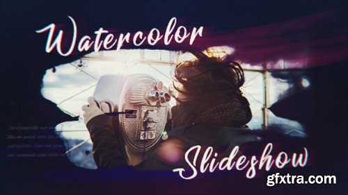 Videohive Ink Watercolor Slideshow 20596022