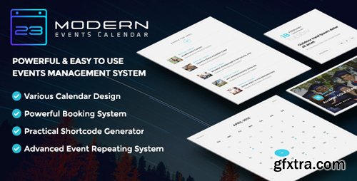 CodeCanyon - Modern Events Calendar v3.5.0 - Responsive Event Scheduler & Booking For WordPress - 17731780