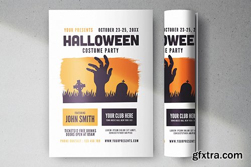 Halloween Party Flyer 2