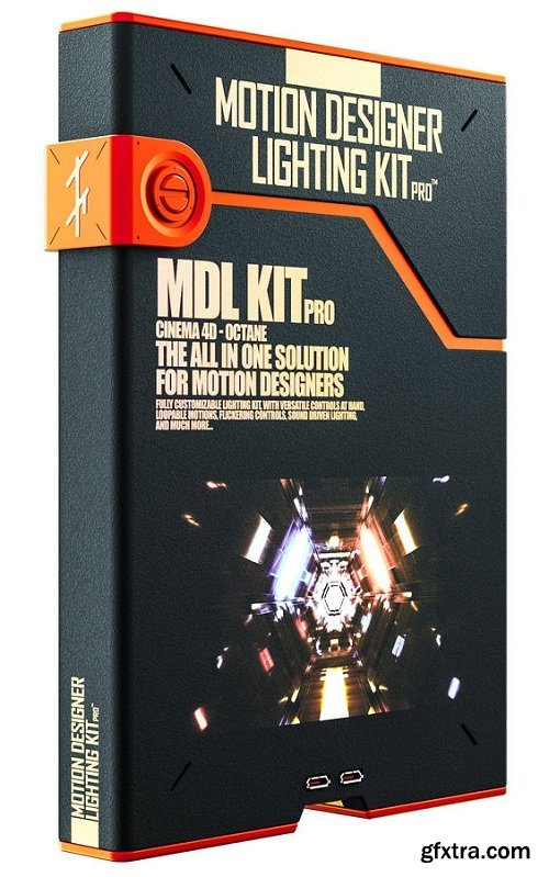 Download TFM - Motion Designer Lighting Kit Pro for Cinema 4D » GFxtra