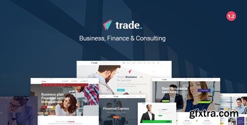 ThemeForest - Trade v1.2 - Business and Finance WordPress Theme - 19498822