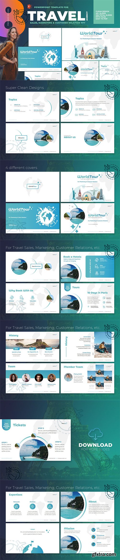 Travel Agency Powerpoint Template