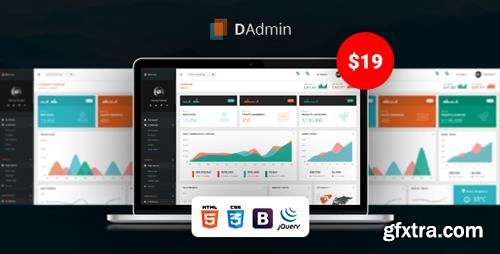 ThemeForest - DAdmin v1.1 - Responsive Bootstrap Admin Dashboard - 22256724