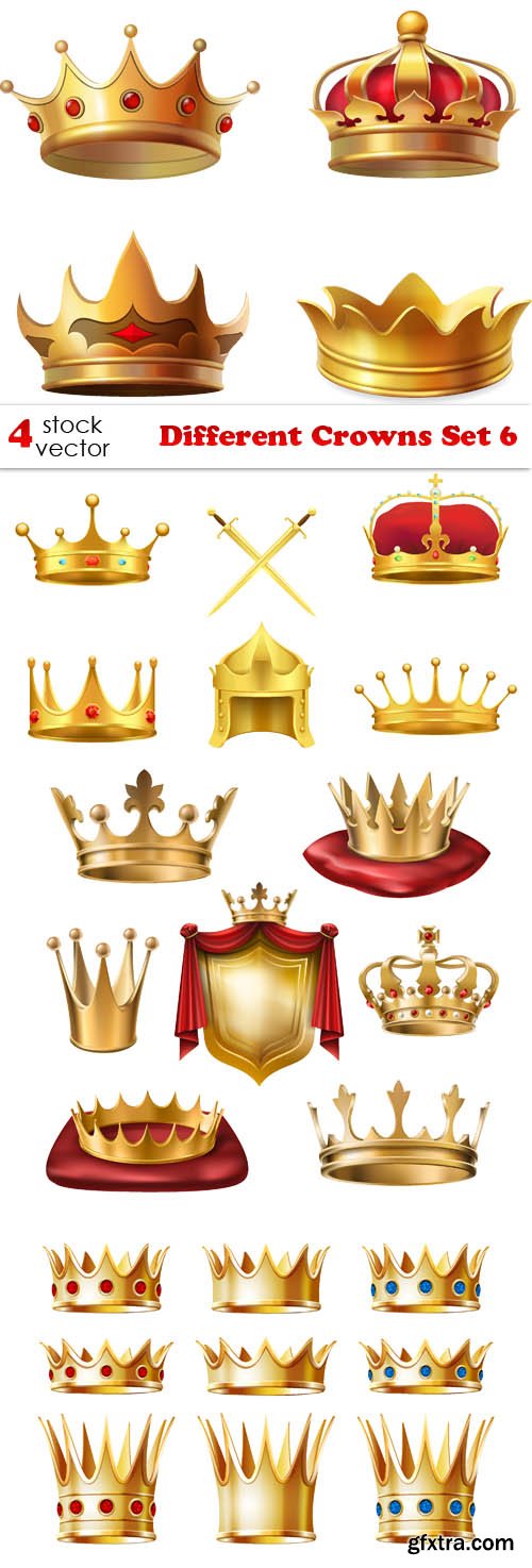 Vectors - Different Crowns Set 6