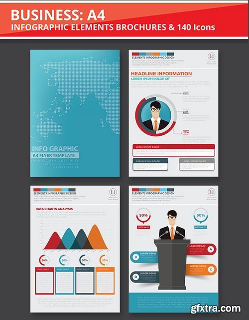 Business Infographics Elements Design