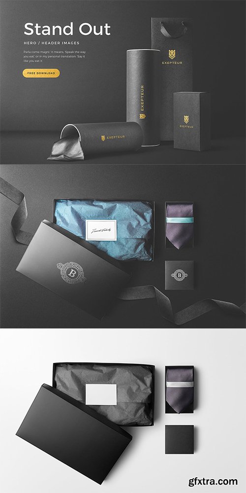 Box Packaging Mockups Vol. 3