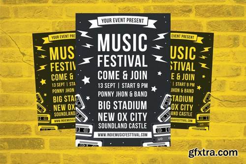 Music Festival Flyer Template