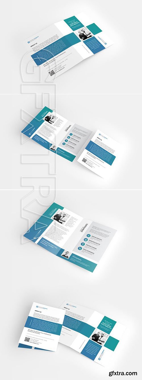 CreativeMarket - A4 Bifold Brochure 2977683