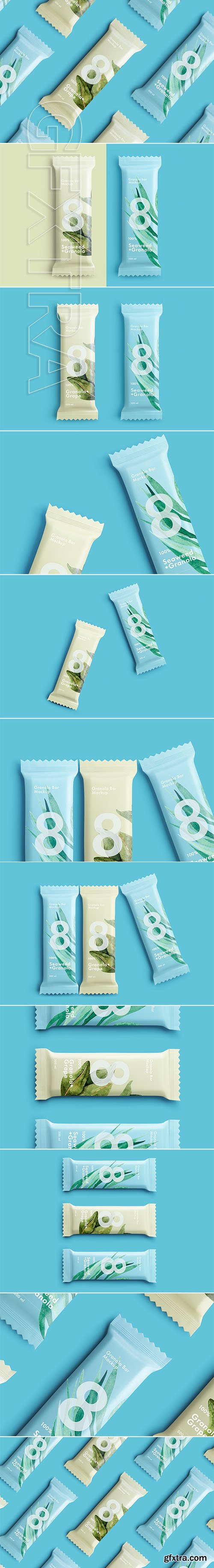 CreativeMarket - Granola Bar Mockup 2821706