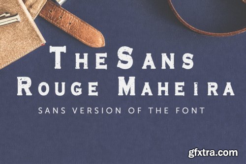 Rouge Maheira Font Family - 4 Fonts