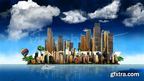 Videohive Happy City Fun Logo 4457875