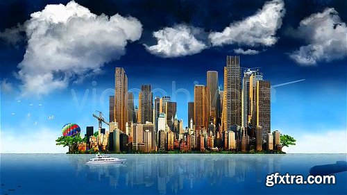 Videohive Happy City Fun Logo 4457875