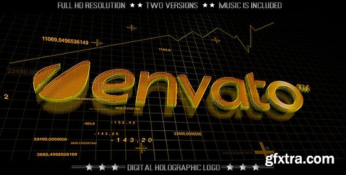 Videohive Digital Technology Logo - Finance Economy Intro 4797888