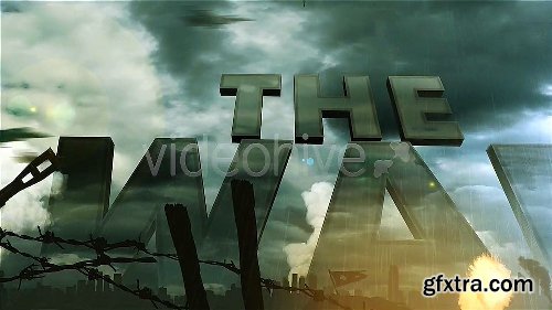 Videohive War Logo Opener - Realistic Military Intro 7725040