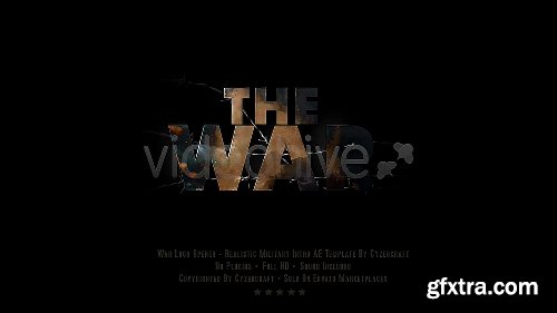 Videohive War Logo Opener - Realistic Military Intro 7725040