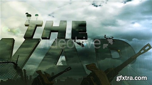 Videohive War Logo Opener - Realistic Military Intro 7725040