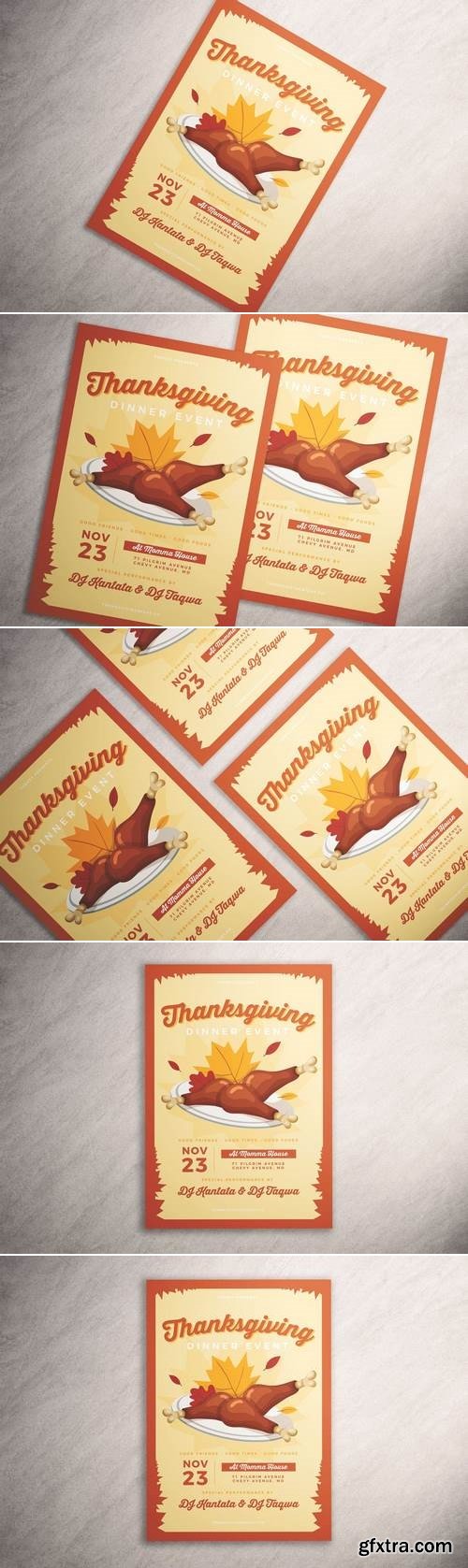 Thanksgiving Dinner Flyer