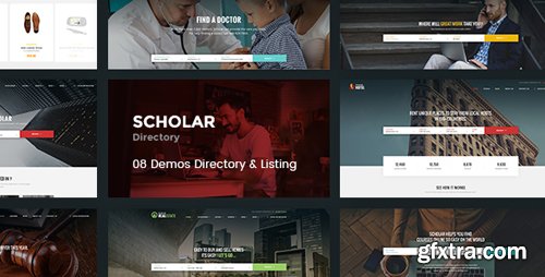 ThemeForest - Scholar v1.0 - Directory Multipurpose PSD Template - 15345691