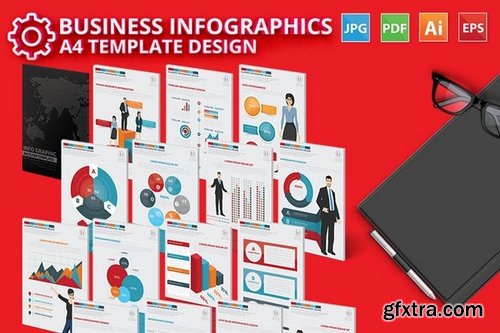 Business Infographics Elements Design