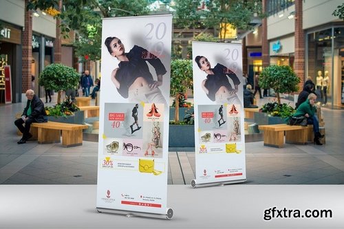 Fashion Shop Roll-Up Banner