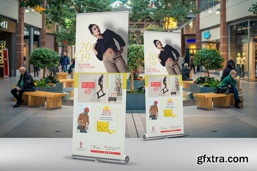 Fashion Shop Roll-Up Banner