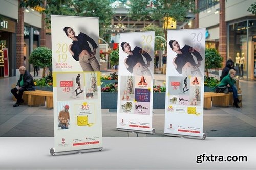 Fashion Shop Roll-Up Banner