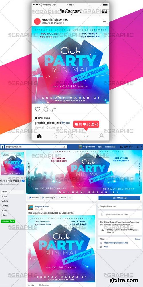 MINIMAL CLUB PARTY &ndash; SOCIAL MEDIA VIDEO TEMPLATE