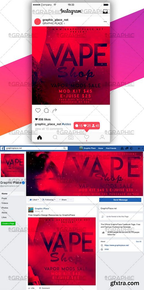 VAPE SHOP &ndash; SOCIAL MEDIA VIDEO TEMPLATE