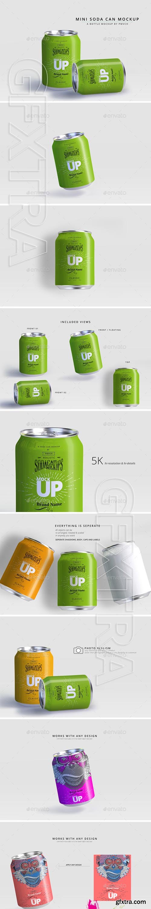 GraphicRiver - Mini Can Mockup Food and Drink 22613518