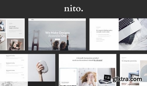 Nito - A Clean & Minimal Multi-purpose PSD Template