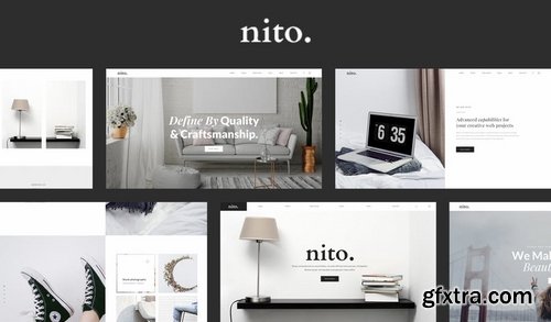 Nito - A Clean & Minimal Multi-purpose PSD Template