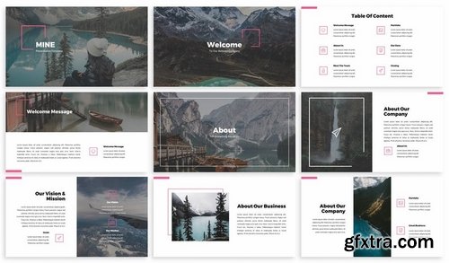 Mine - Simple Google Slides Presentation Template