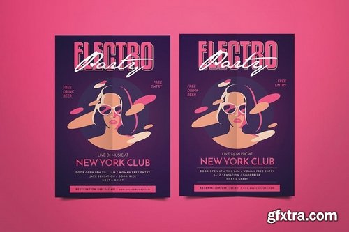 Electro Party Flyer